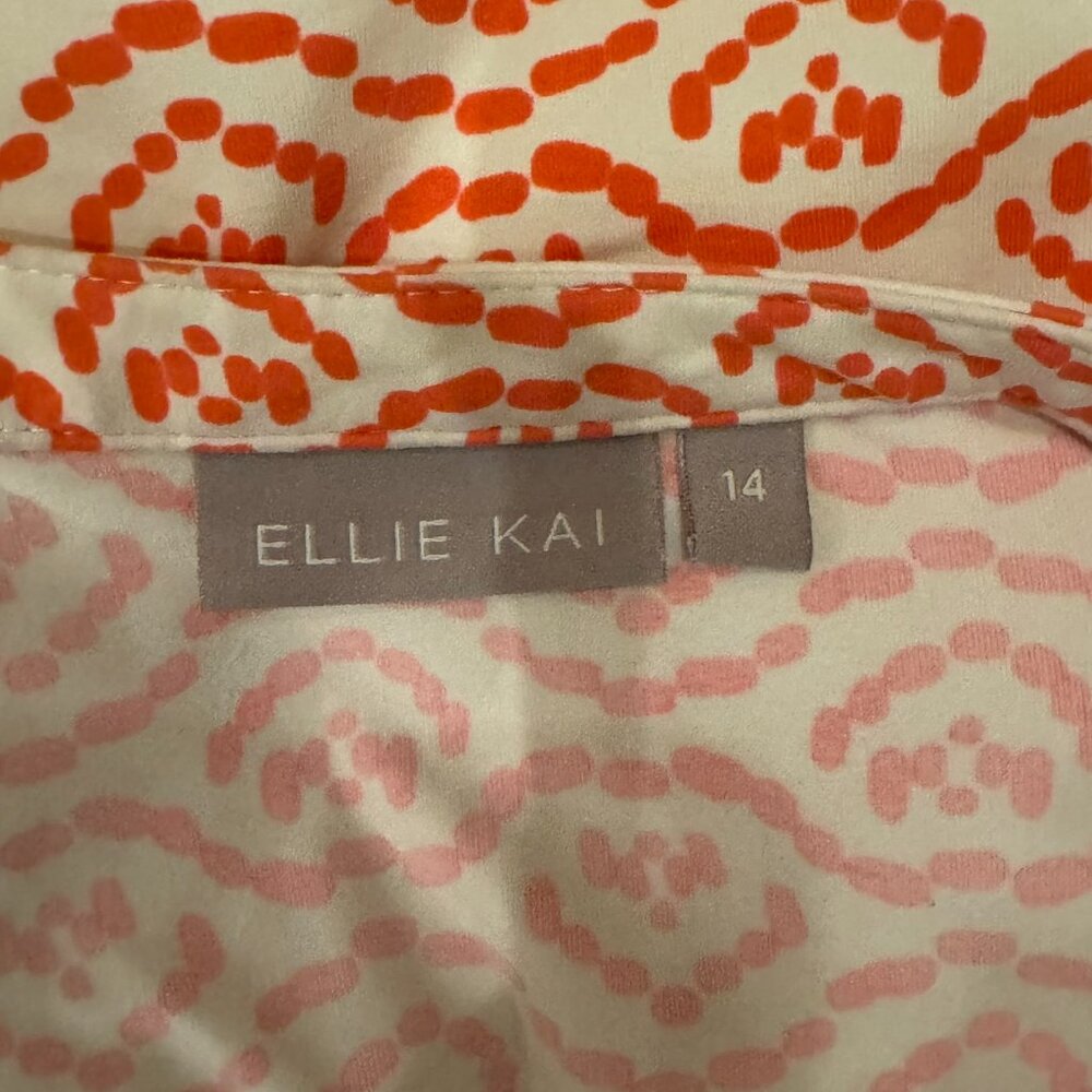 Ellie Kai Long Sleeve Tunic Top – Women’s Size 14 - Picture 6 of 8